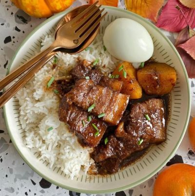 필리핀 음식 아도보 사진
